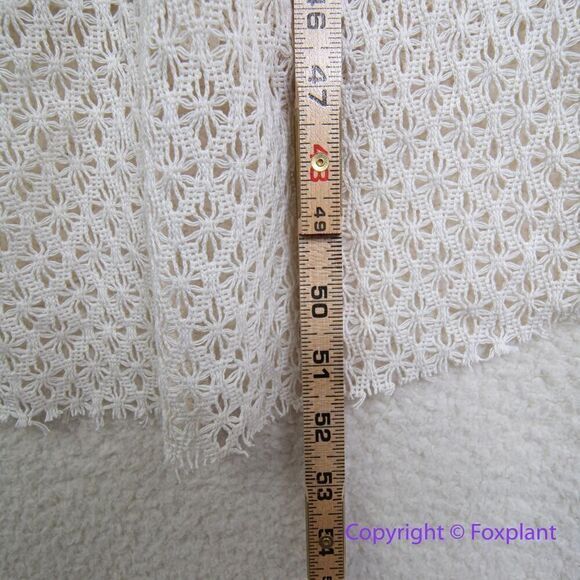 New! Free People Small Kelly Crochet Maxi Top Dress Swim Suit Cover Up, size XS - Picture 14 of 16